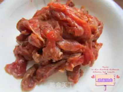 Make Spicy beef step 1