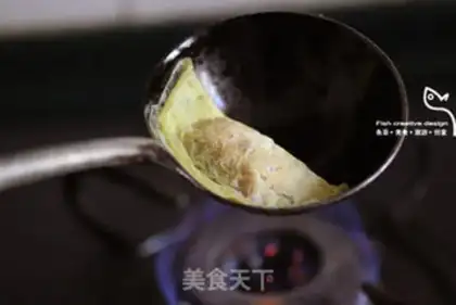 Make Tartars, crab and egg dumplings step 7