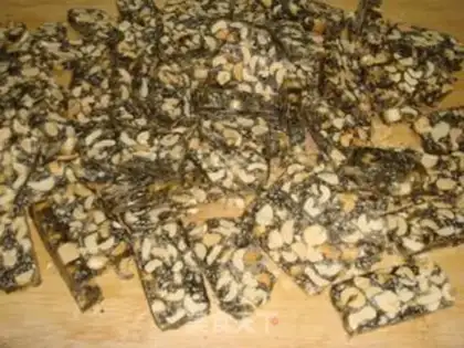 Make Sesame peanut sugar step 5