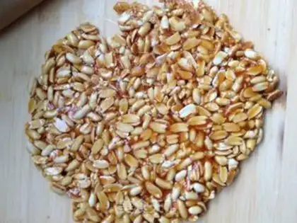 Make Peanut sugar step 8