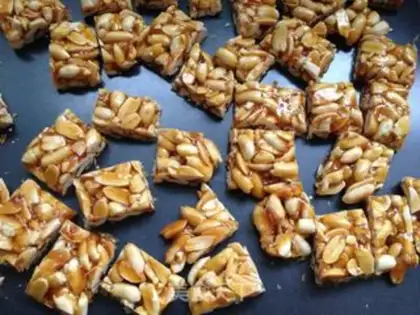 Make Peanut sugar step 9