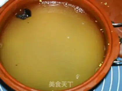 Make Ice cream and yellow congee step 4