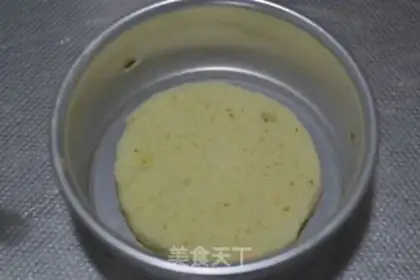 Make The durian mousse cake step 12