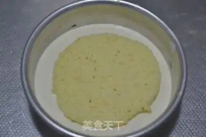 Make The durian mousse cake step 13