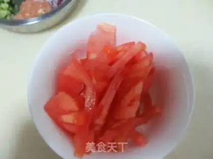 Make Tomato noodles step 1