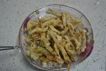 Make Fried pretzels step 10