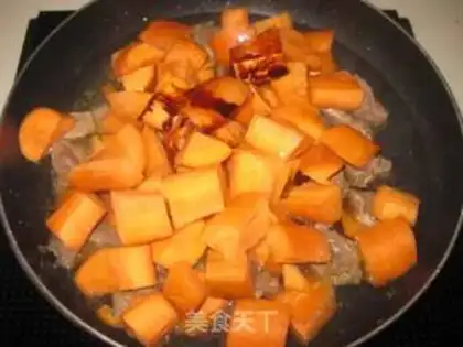 Make Carrot beef step 6
