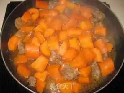 Make Carrot beef step 7
