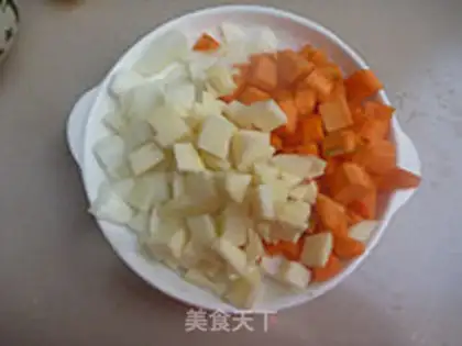 Make lamb curry step 1