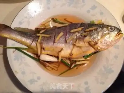 Make Fresh yellow fish step 1