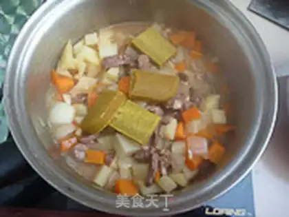 Make lamb curry step 5