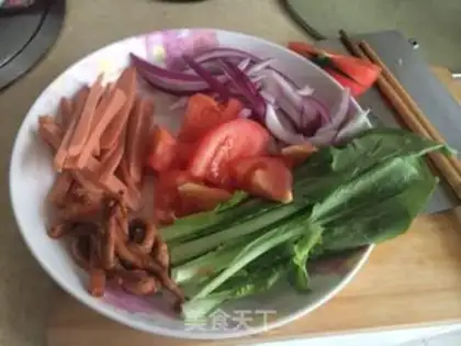 Make Weird noodles step 0