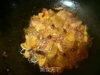 Make Garlic meat step 4