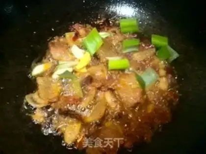 Make Garlic meat step 5