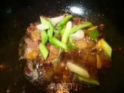 Make Garlic meat step 6