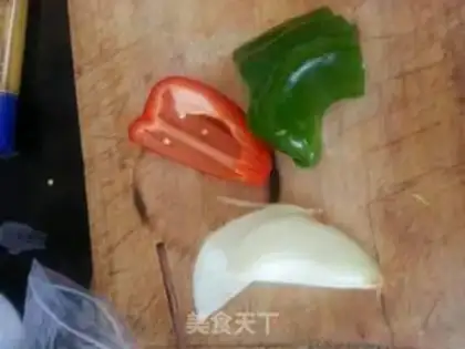 Make Black pepper willow pasta step 2