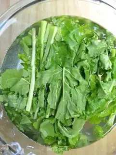 Make The dry pot, the radish leaves step 12