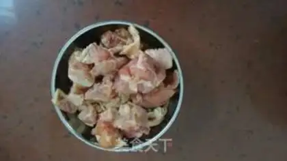 Make Pineapple chicken step 1