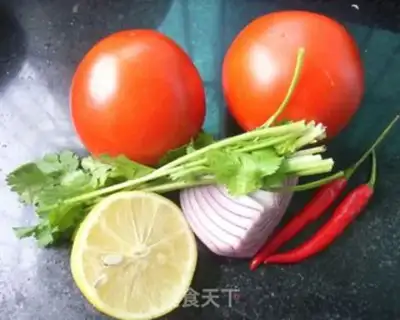 Make Fresh tomato salad step 0