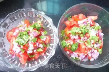Make Fresh tomato salad step 3