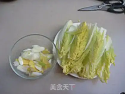 Make Cabbage fan step 2