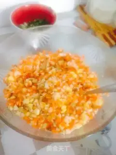 Make Corn carrot dumplings step 0