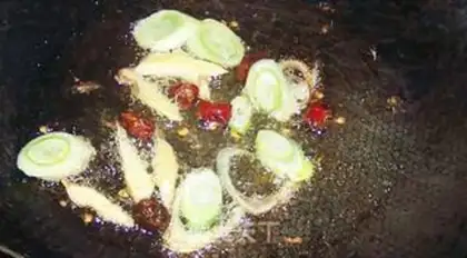 Make Sodium celery curd step 1