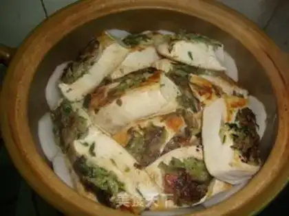 Make Sapling tofu and eggs step 10