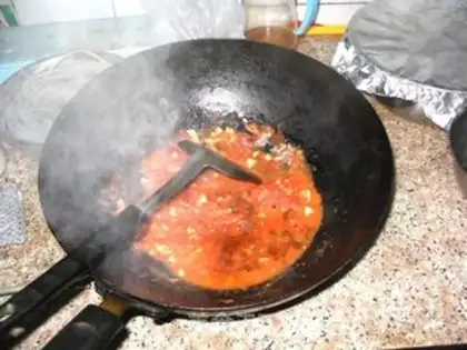 Make Baconcheen Pizza step 7