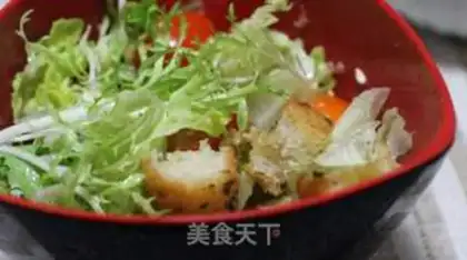 Make Bread salad step 4