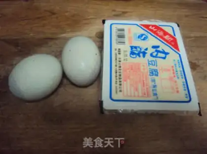 Make Eggs, tofu step 0