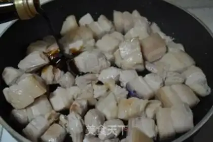 Make Shanghai red meat step 5