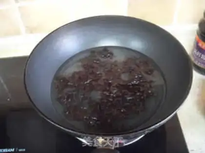 Make Purple bean tofu step 1