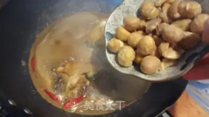 Make Chestnut chicken step 5