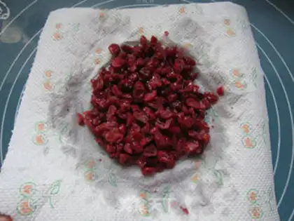 Make Cranberry muffins step 1