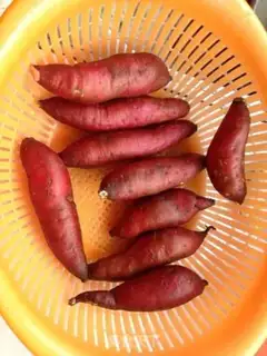 Make The sweetly baked potatoes step 1