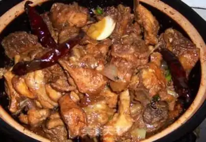 Make Spicy chicken step 7