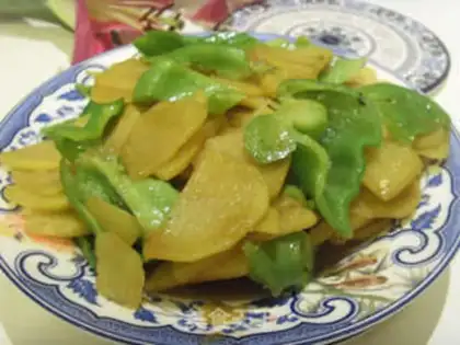 Make Pepper potato chips step 4