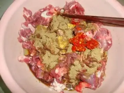 Make And roasted lamb step 1