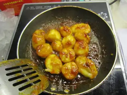 Make Caramel banana coconut step 14