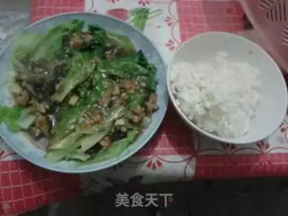 Make Oily mushroom lettuce step 10