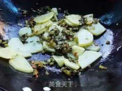 Make Pickles and chips step 4