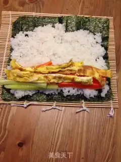 Make Simple sushi step 2