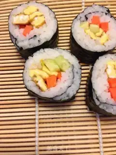 Make Simple sushi step 3