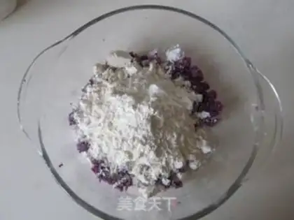 Make Potato coconut souffle step 1