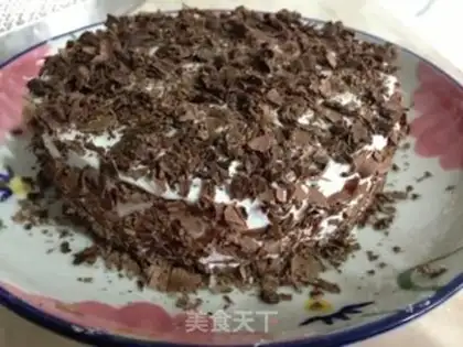 Make Black forest cake step 20