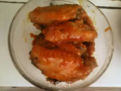 Make Chicken wings with eggplant juice step 11
