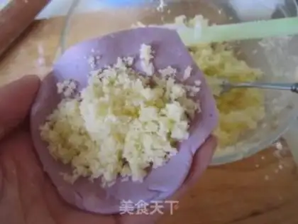 Make Potato coconut souffle step 21