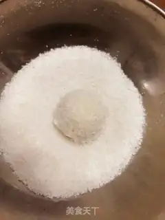 Make Protein coconut ball step 5