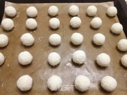 Make Protein coconut ball step 6